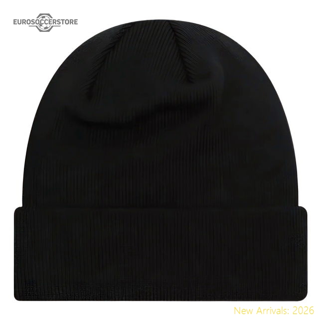 Man Utd Black Cuff Beanie-Vantage Point Soccer
