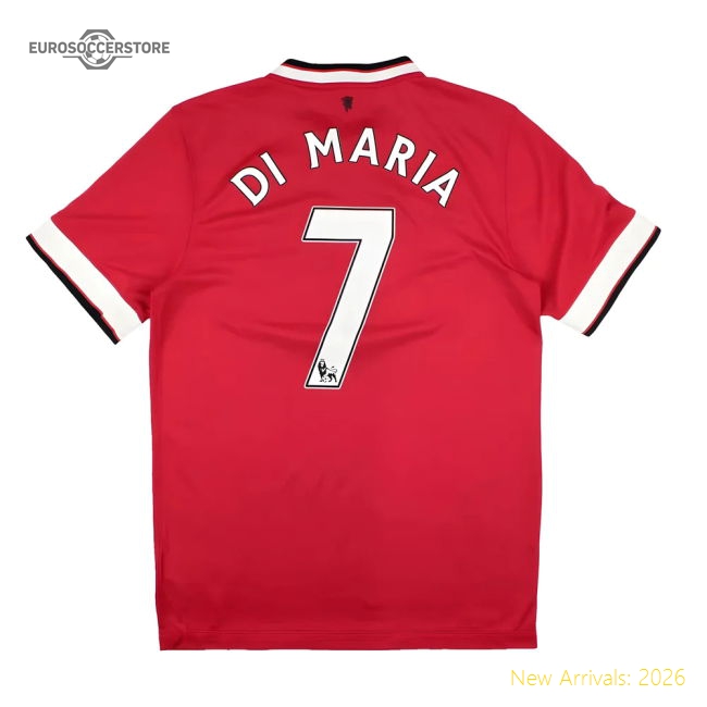 Manchester United 2014-15 Home (S) Di Maria #7 (Excellent)-Vantage Point Soccer