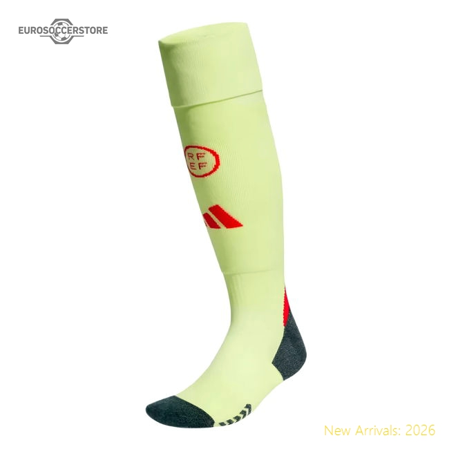 2024-2025 Spain Away Socks (Yellow)-Vantage Point Soccer