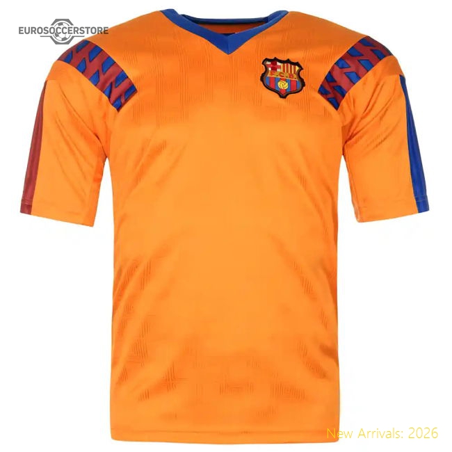 Score Draw Barcelona 1992 Away Shirt (Koeman 4)-Vantage Point Soccer
