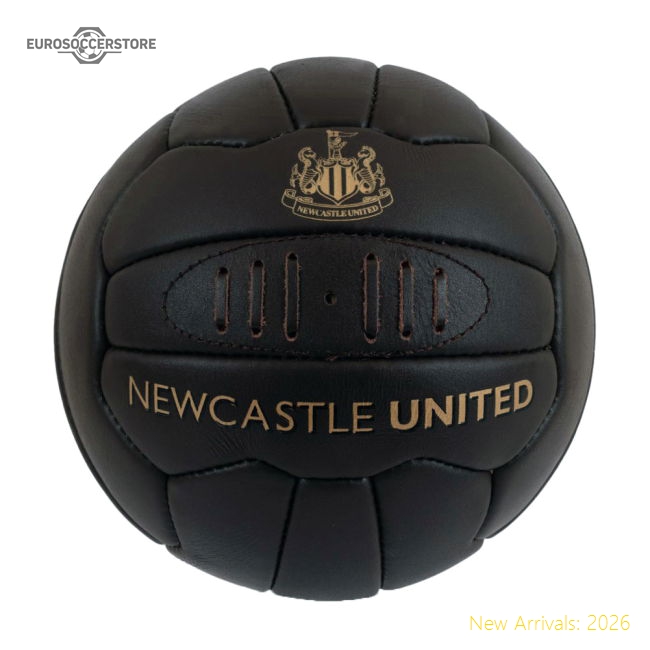 Newcastle United FC Retro Heritage Mini Ball-Vantage Point Soccer