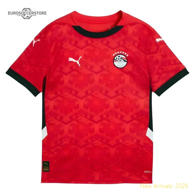 2024-2025 Egypt Home Shirt (Kids)-Vantage Point Soccer