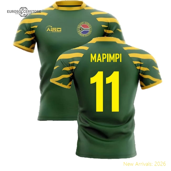 2025-2026 South Africa Springboks Home Concept Rugby Shirt (Mapimpi 11)-Vantage Point Soccer