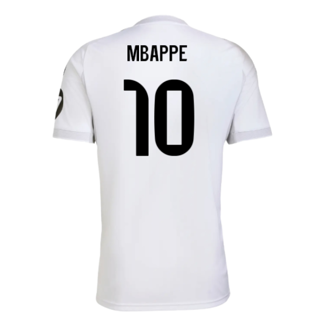 2025-2026 Real Madrid Home Shirt (Mbappe 10)-Vantage Point Soccer
