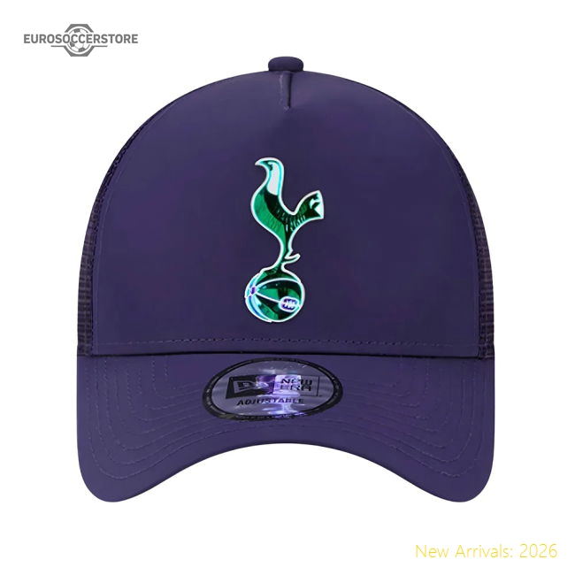 2023-2024 Tottenham Iridescent Navy A-Frame Trucker Cap-Vantage Point Soccer
