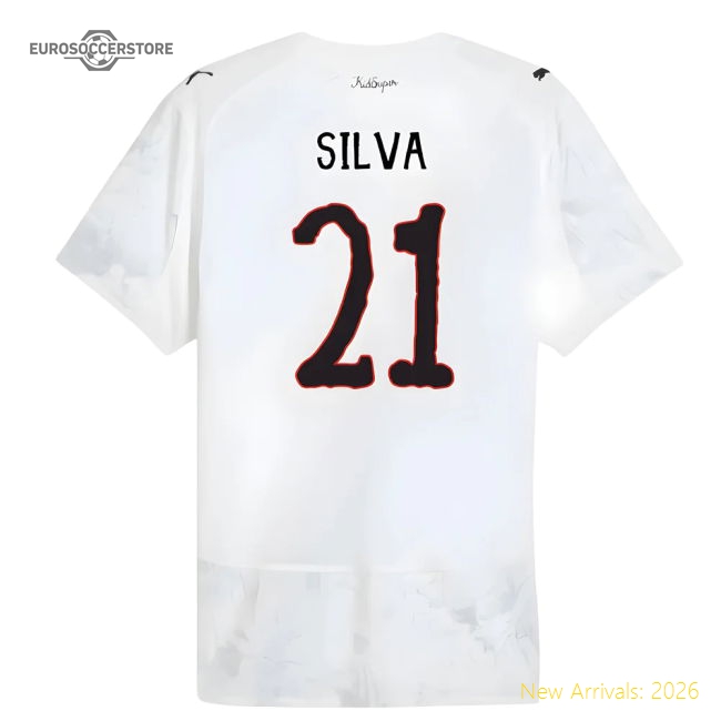 2025-2026 KIDSUPER x Manchester City CWC Authentic Shirt (White) (Silva 21)-Vantage Point Soccer