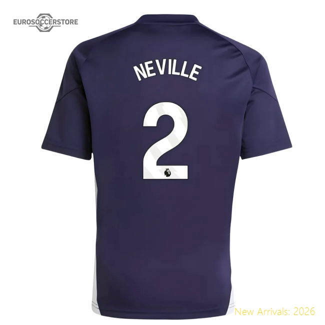 2025-2026 Man Utd Training Jersey (Aurora Plum) - Kids (Neville 2)-Vantage Point Soccer
