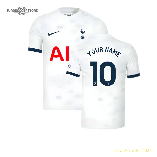 2023-2024 Tottenham Hotspur Home Shirt (Your Name)-Vantage Point Soccer