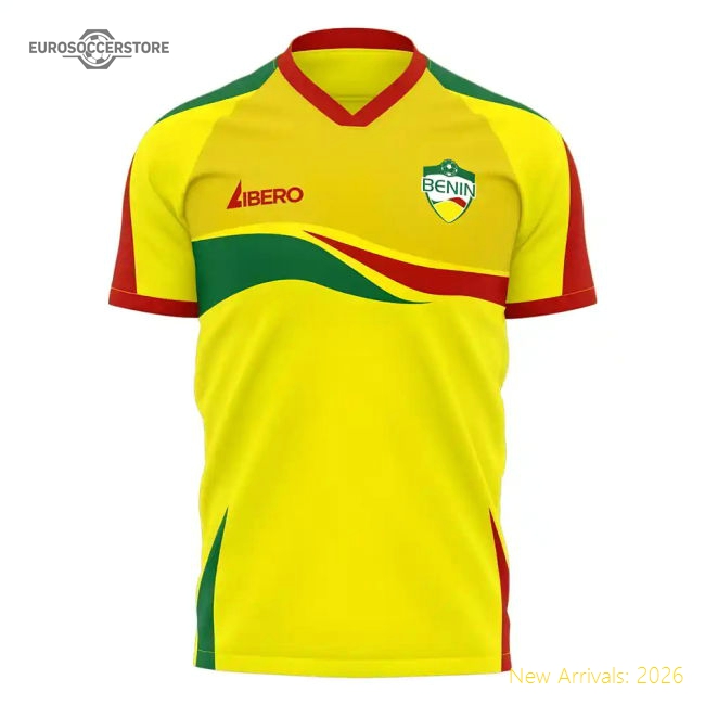 Benin 2025-2026 Home Concept Football Kit (Libero) - Baby-Vantage Point Soccer