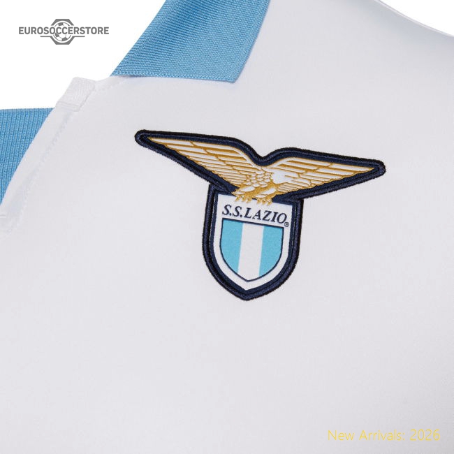 2018-2019 Lazio Authentic Home Football Shirt (Kids)-Vantage Point Soccer