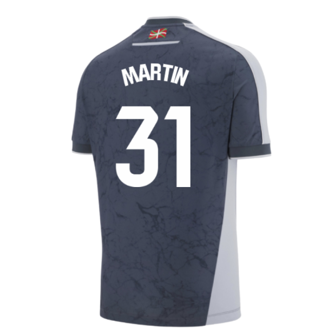 2025-2026 Real Sociedad Away Shirt (Martin 31)-Vantage Point Soccer