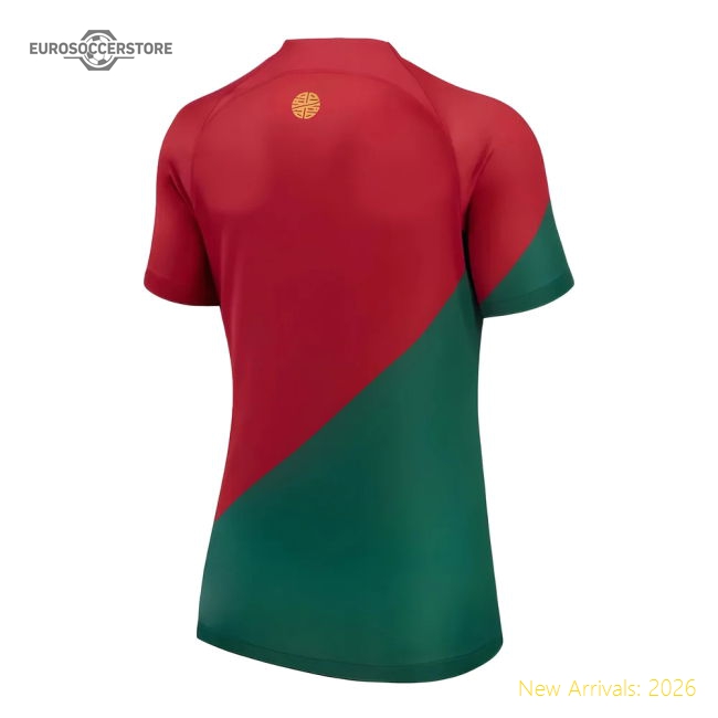 2022-2023 Portugal Home Shirt (Ladies)-Vantage Point Soccer