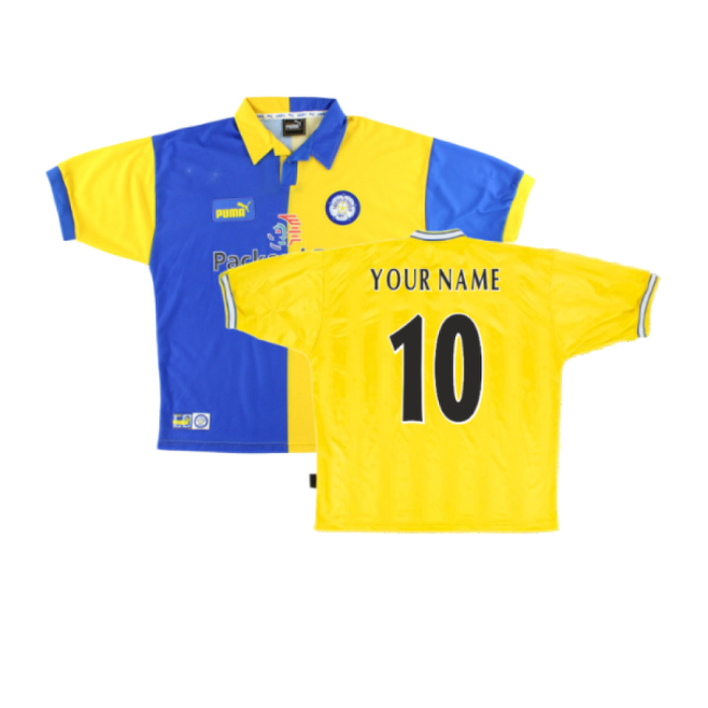 Leeds United 1997-99 Away Shirt (L) (Very Good) (Your Name)-Vantage Point Soccer