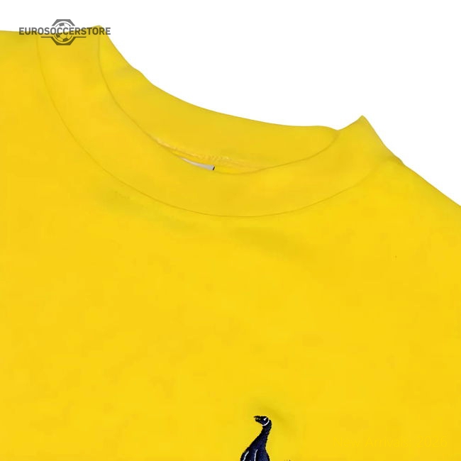 Tottenham 1970s Yellow Away Retro Football Shirt-Vantage Point Soccer