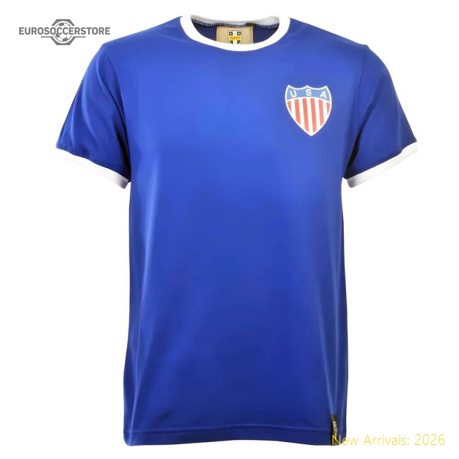 USA 12th Man T-Shirt - Royal/White Ringer-Vantage Point Soccer