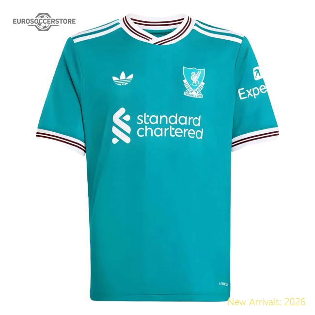 2025-2026 Liverpool Third Shirt (Kids)-Vantage Point Soccer
