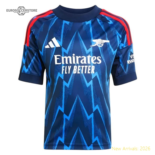 2025-2026 Arsenal Away Mini Kit-Vantage Point Soccer