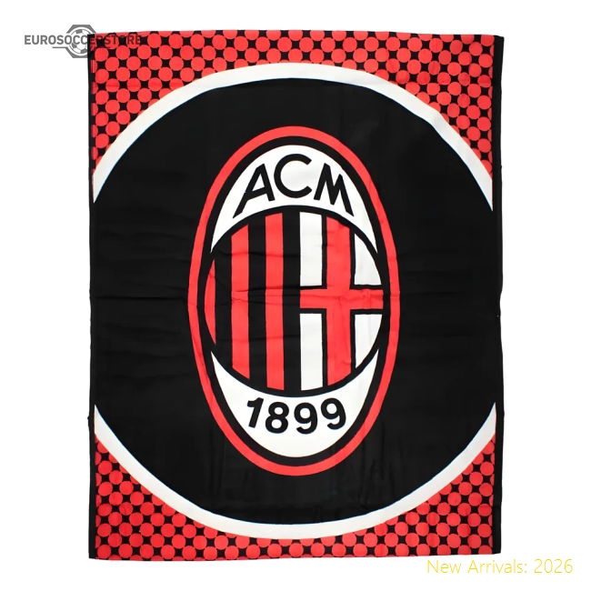 AC Milan Bullseye Towel (Red)-Vantage Point Soccer