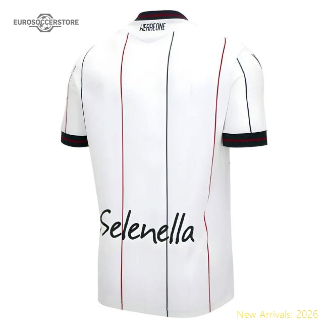 2025-2026 Bologna Away Shirt-Vantage Point Soccer