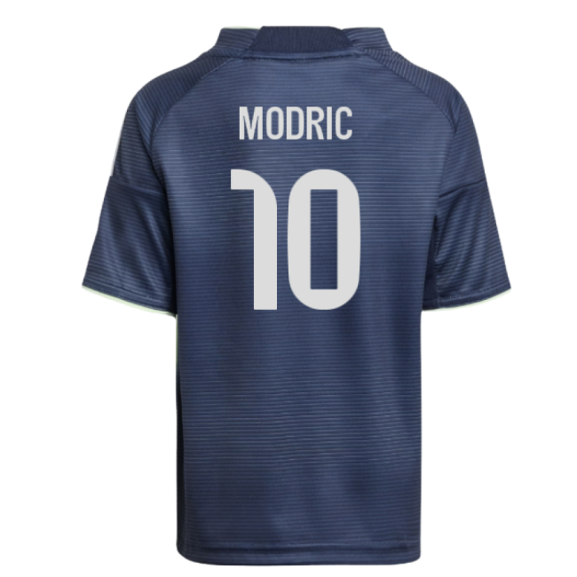 2025-2026 Real Madrid Away Mini Kit (Modric 10)-Vantage Point Soccer