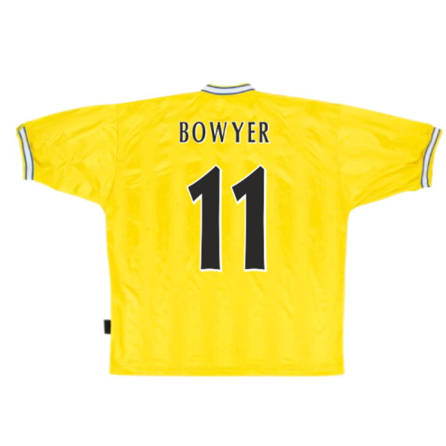 Leeds United 1997-99 Away Shirt (L) (Very Good) (Bowyer 11)-Vantage Point Soccer