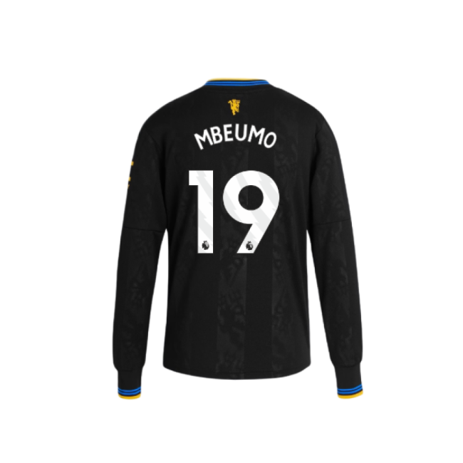 2025-2026 Man Utd Long Sleeve Third Shirt (Kids) (Mbeumo 19)-Vantage Point Soccer