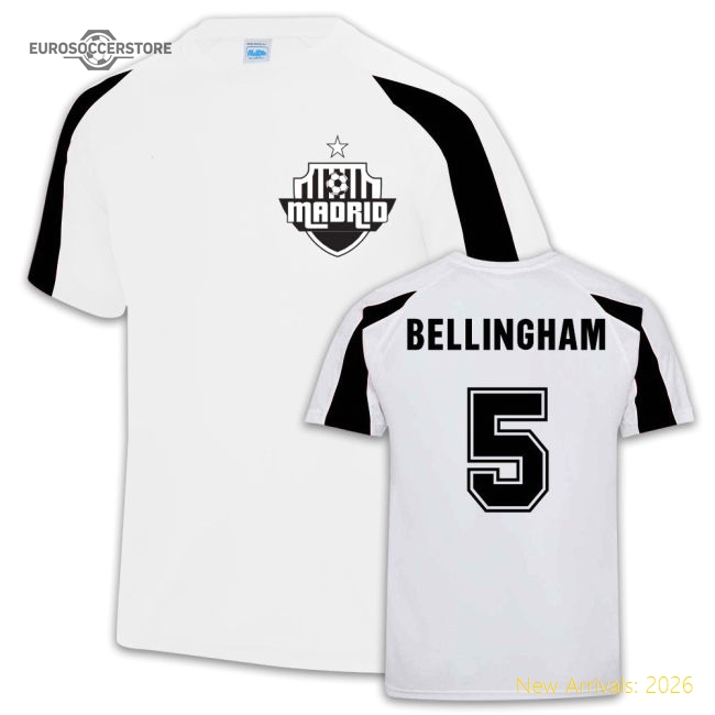Real Madrid Sports Training Jersey (Jude Bellingham 5)-Vantage Point Soccer