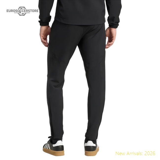 2025-2026 Man Utd Competition Vis Tech Pants (Black)-Vantage Point Soccer