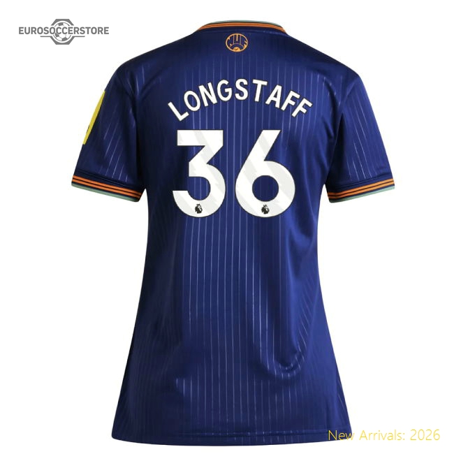 2025-2026 Newcastle Third Shirt (Womens) (Longstaff 36)-Vantage Point Soccer