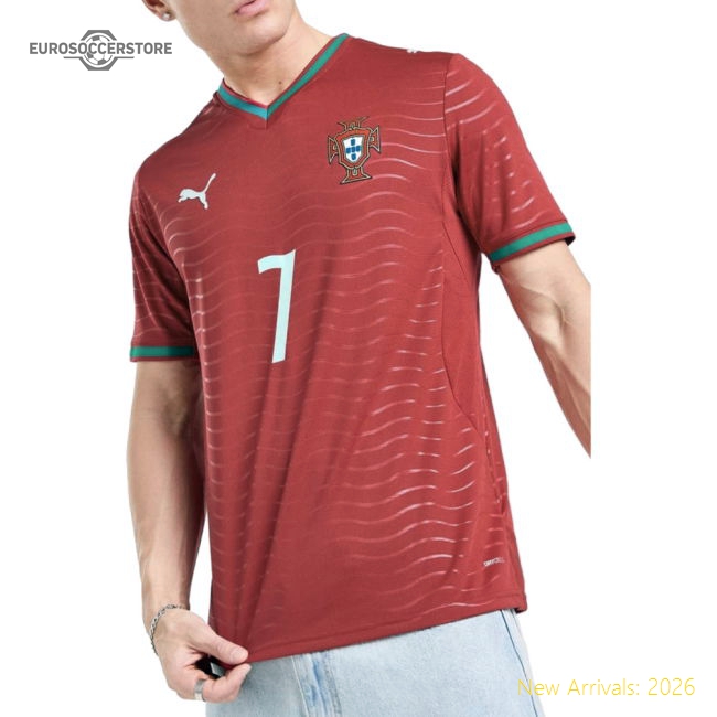 2026-2027 Portugal RONALDO Home Shirt-Vantage Point Soccer