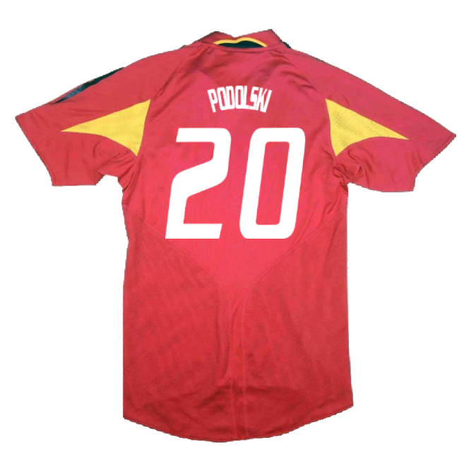 Germany 2004-06 Third Shirt ((Excellent) XL) (Podolski 20)-Vantage Point Soccer