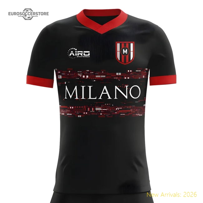 2025-2026 Milan Third Concept Football Shirt-Vantage Point Soccer