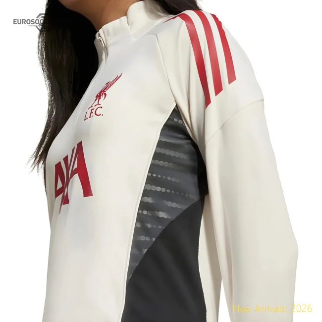 2025-2026 Liverpool Training Top (White) - Kids-Vantage Point Soccer
