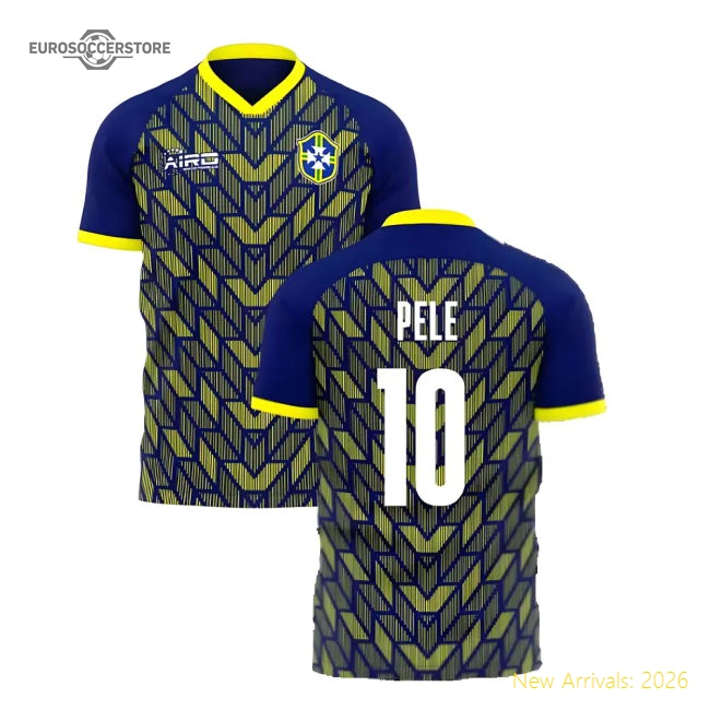 Brazil 2025-2026 Special Edition Concept Football Kit (Airo) (PELE 10)-Vantage Point Soccer
