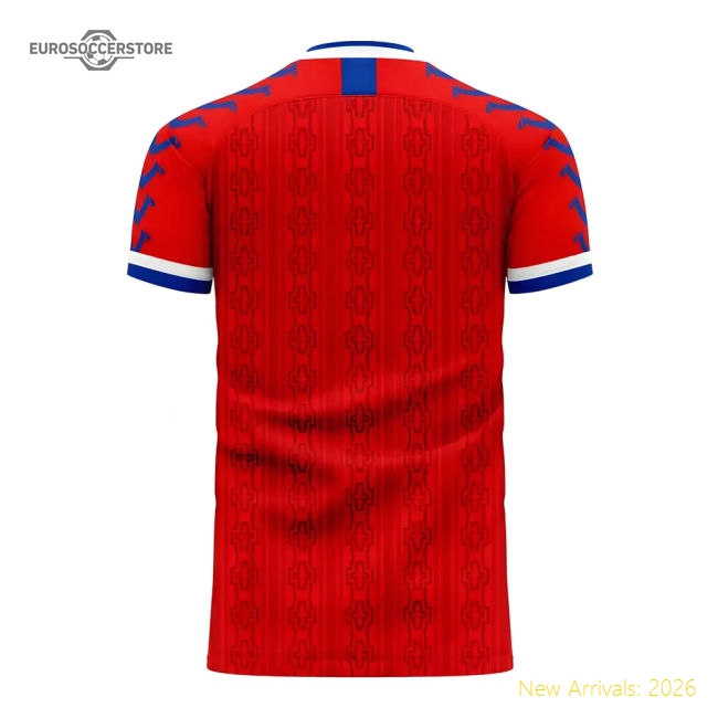 Chile 2025-2026 Home Concept Football Kit (Viper)-Vantage Point Soccer
