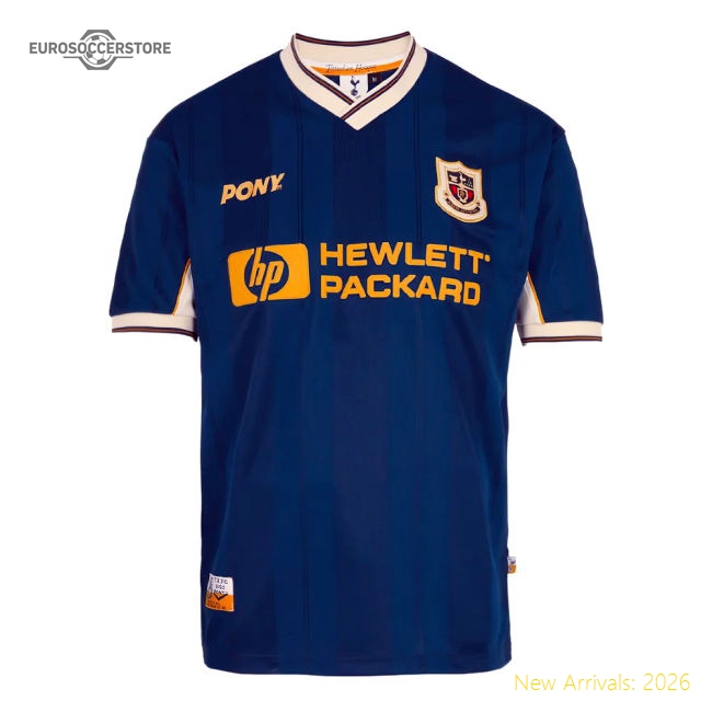 1997-1999 Tottenham Away Pony Reissue Shirt (Mabbutt 6)-Vantage Point Soccer