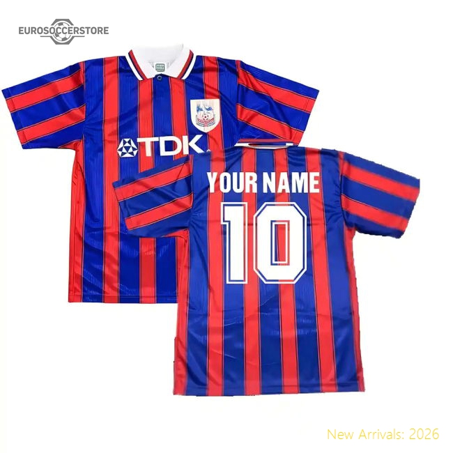 Crystal Palace 1997 Home Retro Shirt (Your Name)-Vantage Point Soccer