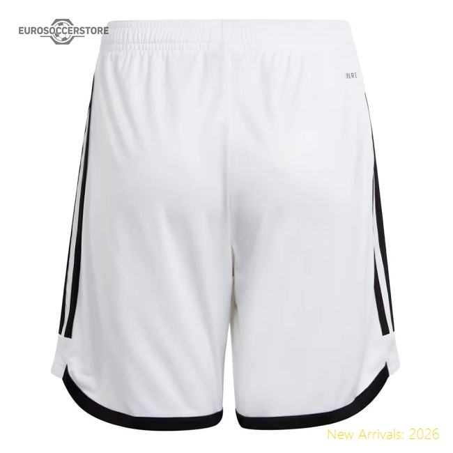 2023-2024 Man Utd Home Shorts (White) - Kids-Vantage Point Soccer