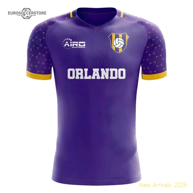 2025-2026 Orlando Home Concept Football Shirt - Baby-Vantage Point Soccer