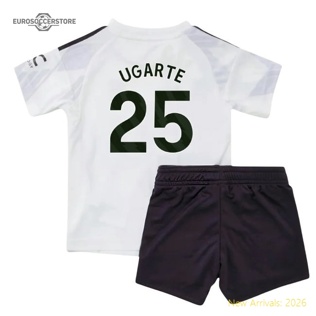 2025-2026 Man Utd Away Baby Kit (Ugarte 25)-Vantage Point Soccer
