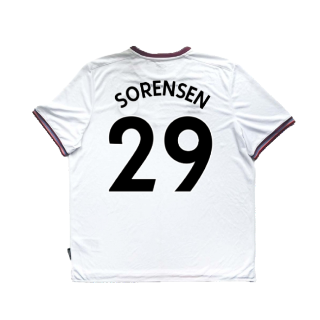 Brentford 2021-22 Third Shirt ((Excellent) 3XL) (SORENSEN 29)-Vantage Point Soccer