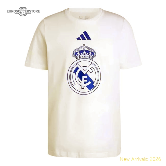 2024-2025 Real Madrid DNA Graphic Tee (White) (Ronaldo 7)-Vantage Point Soccer