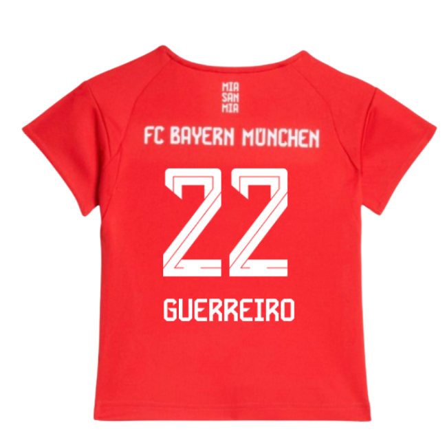 2025-2026 Bayern Munich Home Baby Kit (Guerreiro 22)-Vantage Point Soccer