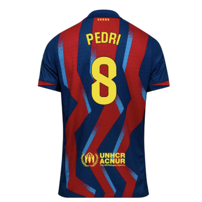 2025-2026 Barcelona Authentic Dri-Fit SE Fourth Shirt (Pedri 8)-Vantage Point Soccer