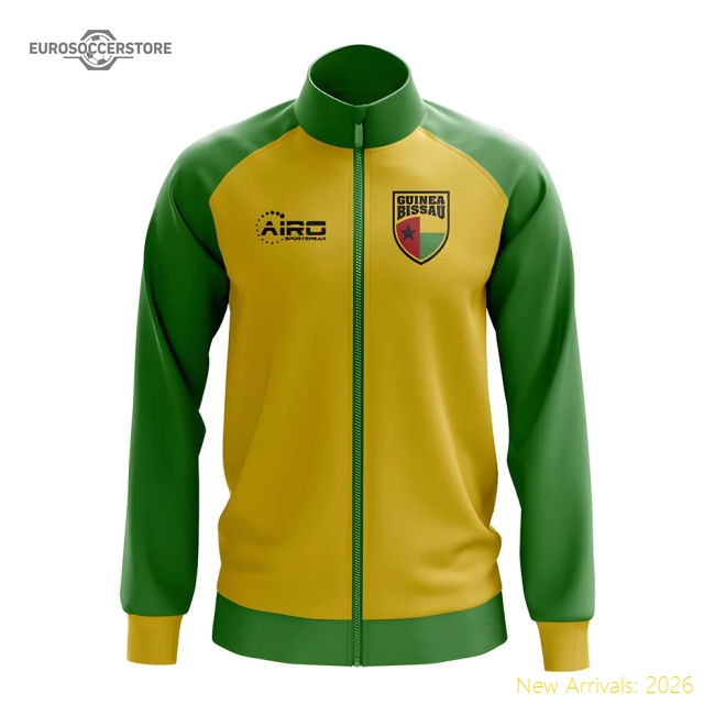 Guinea Bissau Bissau Concept Football Track Jacket (Yellow)-Vantage Point Soccer