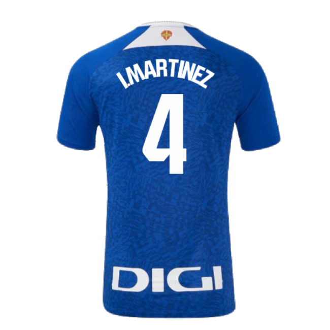 2024-2025 Athletic Bilbao Away Shirt (I.Martinez 4)-Vantage Point Soccer