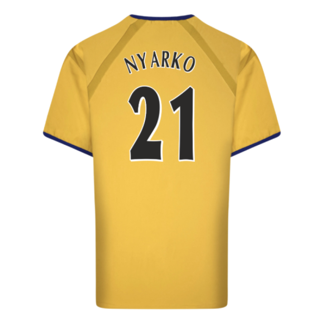 Everton 2003 Anniversary Retro Away Shirt (Nyarko 21)-Vantage Point Soccer