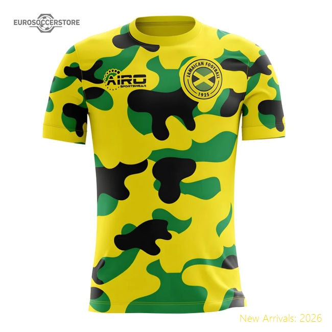 2025-2026 Jamaica Home Concept Football Shirt - Baby-Vantage Point Soccer