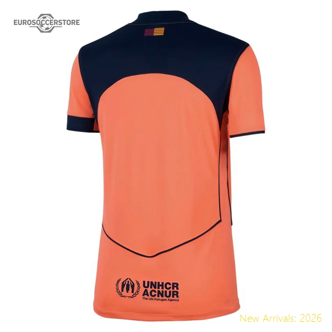 2025-2026 Barcelona Third Shirt (Womens)-Vantage Point Soccer