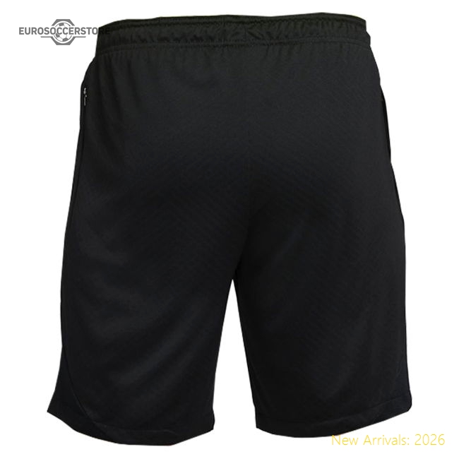 2022-2023 Tottenham Strike Training Shorts (Black)-Vantage Point Soccer